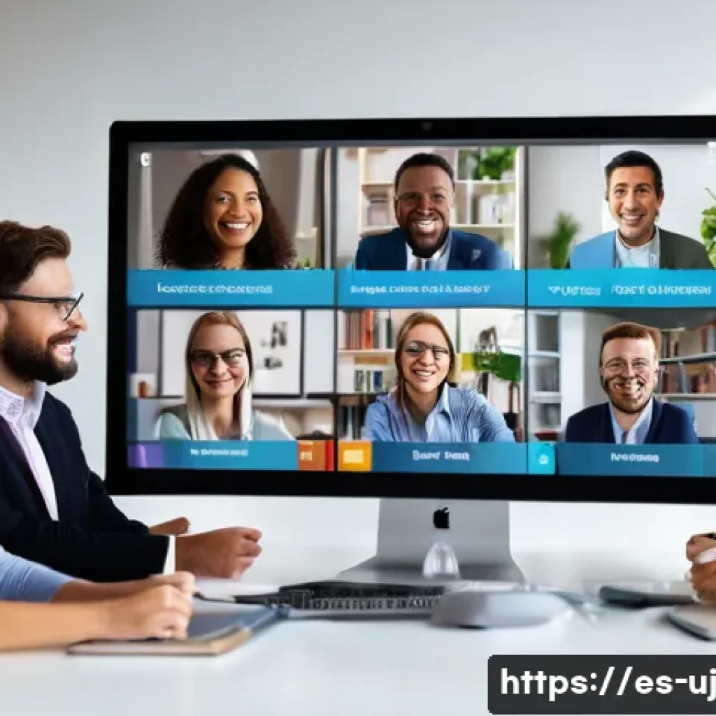 경력 회복탄력성을 높이는 커뮤니티 참여 - **Image Prompt: Bridging the Digital Divide with Community**
A diverse group of five professiona...